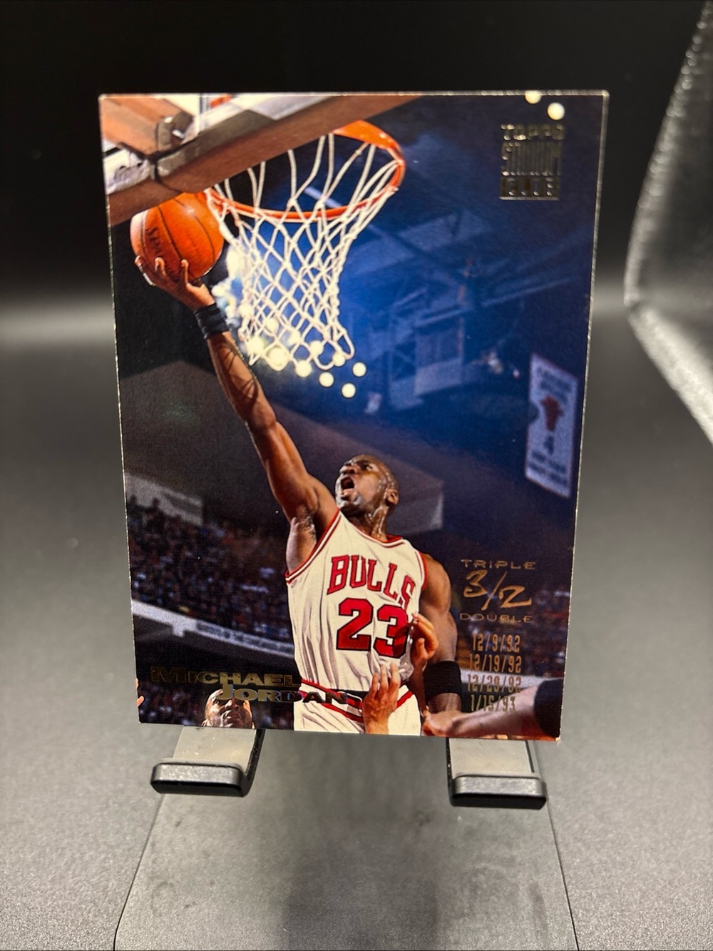 1993-94 Topps Stadium Club | Triple Double #1 Michael Jordan | Chicago Bulls